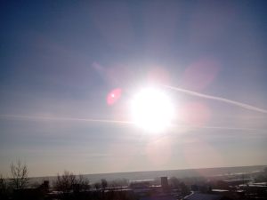 Алтайский Край, г.Бийск Химтрейлы 11.12.21 фото