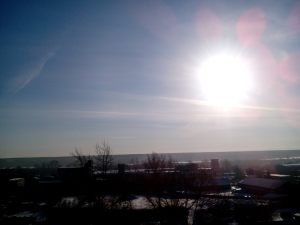 Алтайский Край, г.Бийск Химтрейлы 11.12.21 фото